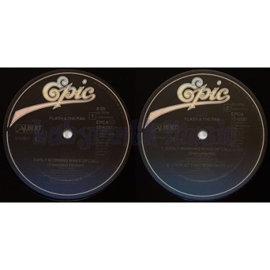 Flash And The Pan - Early Morning Wake Up Call • 12" Vinyl Maxi • MINT - Labyrinth Music