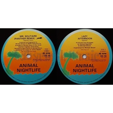 Animal Nightlife - Mr Solitaire • 12" Vinyl Maxi - Labyrinth Music