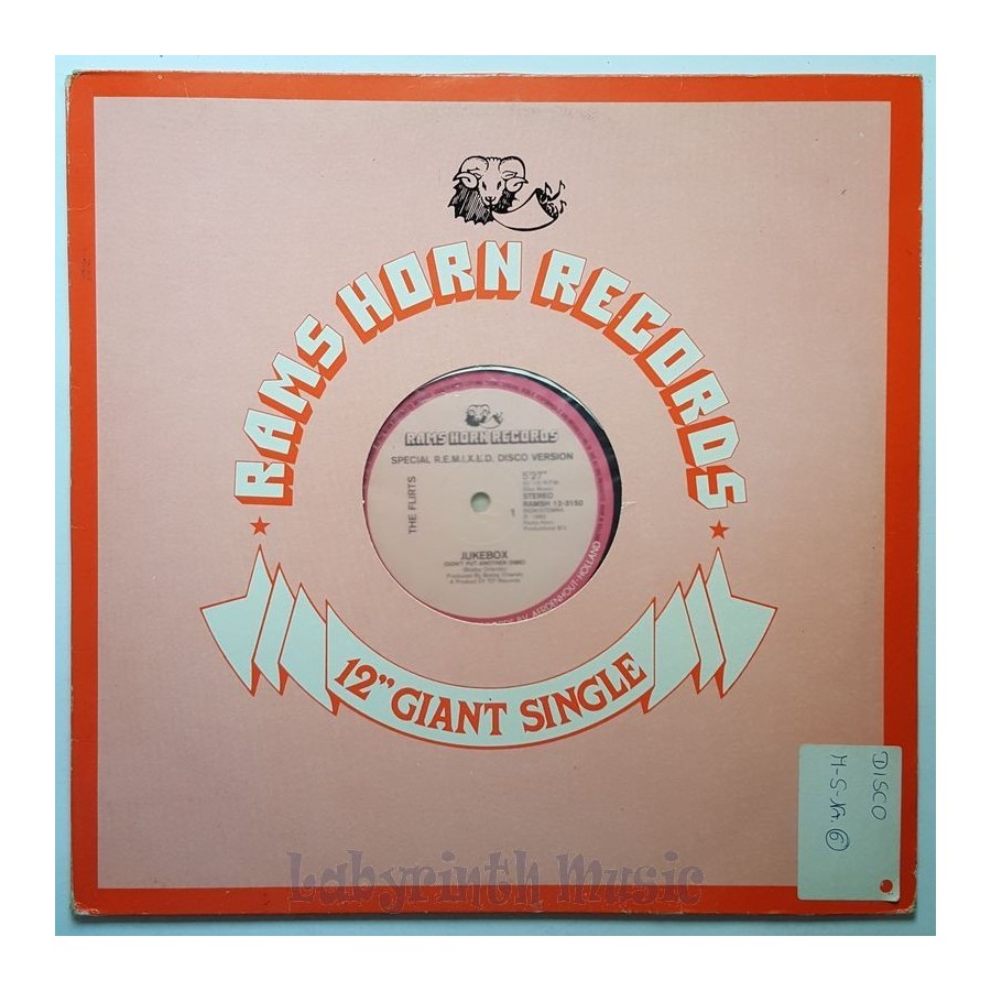 The Flirts - Jukebox • 12" Vinyl Maxi - Labyrinth Music