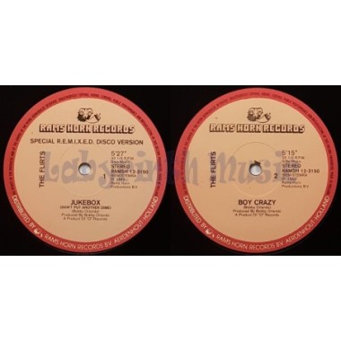 The Flirts - Jukebox • 12" Vinyl Maxi - Labyrinth Music