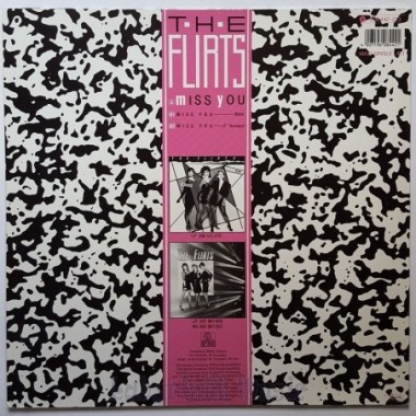 The Flirts - Miss You • 12" Vinyl Maxi • NM - Labyrinth Music