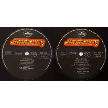 Florent Pagny - N'Importe Quoi • 12" Vinyl Maxi • EX - Labyrinth Music