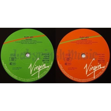 Floy Joy - Operator • 12" Vinyl Maxi • EX - Labyrinth Music