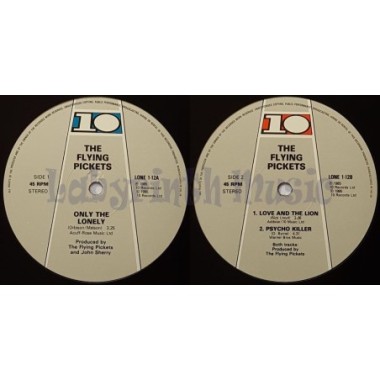 Flying Pickets - Only The Lonely • 12" Vinyl Maxi • NM - Labyrinth Music