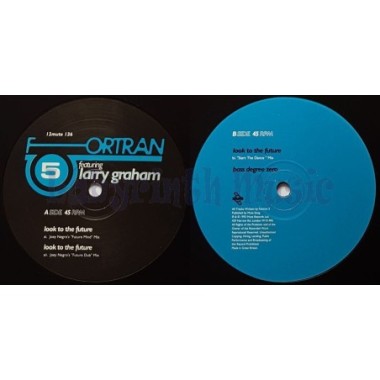 Fortran 5 Feat. Larry Graham - Look To The Future • 12" Vinyl Maxi • NM - Labyrinth Music