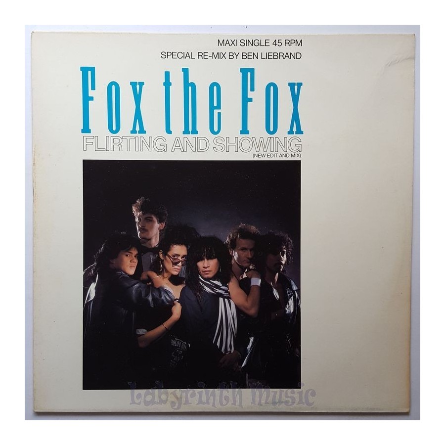 Fox The Fox - Flirting And Showing • 12" Vinyl Maxi • EX - Labyrinth Music