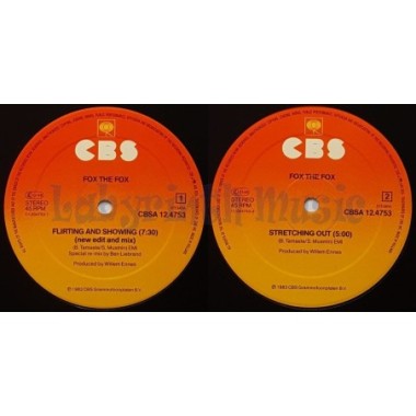 Fox The Fox - Flirting And Showing • 12" Vinyl Maxi • EX - Labyrinth Music