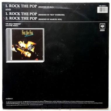 Fox The Fox - Rock The Pop • 12" Vinyl Maxi • EX - Labyrinth Music