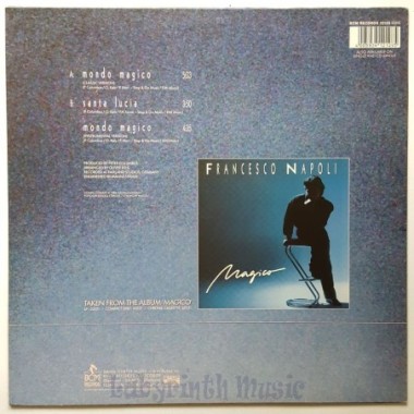 Francesco Napoli - Mondo Magico • 12" Vinyl Maxi • NM - Labyrinth Music