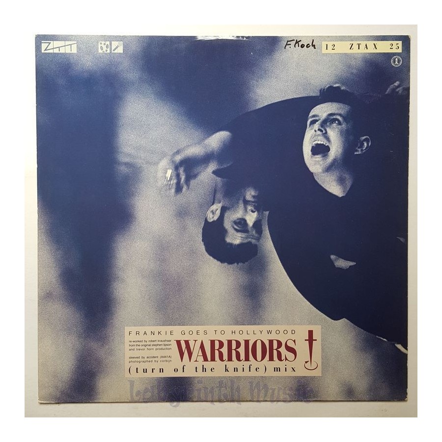 Frankie Goes To Hollywood - Warriors • 12" Vinyl Maxi - Labyrinth Music