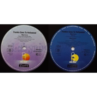 Frankie Goes To Hollywood - Warriors • Twelve Wild Disciples Mix • 12" Vinyl Maxi • EX - Labyrinth Music