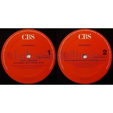 Anna Mwale - Touch Sensitive • 12" Vinyl Maxi • MINT - Labyrinth Music