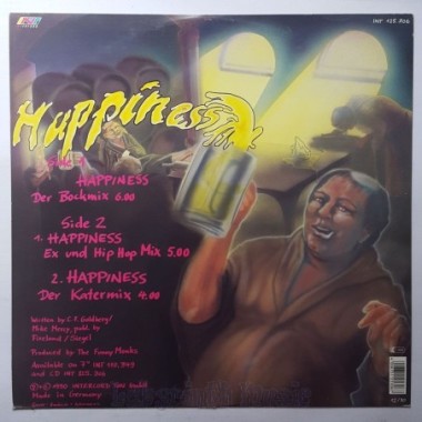 Franziskus & Die Lustigen Brüder - Happiness • 12" Vinyl Maxi • NM - Labyrinth Music