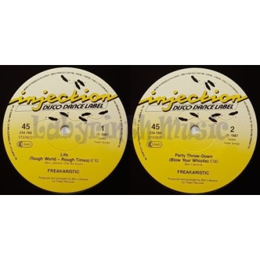 Freakaristic - Life • 12" Vinyl Maxi • EX - Labyrinth Music