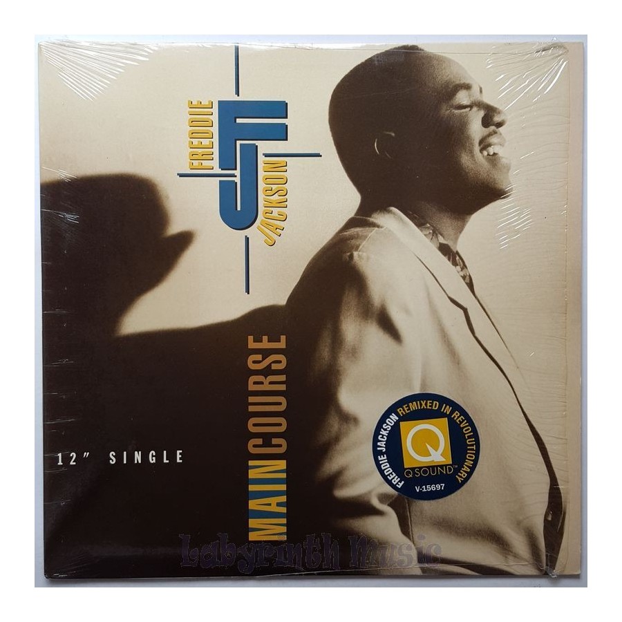 Freddie Jackson - Main Course • 12" Vinyl Maxi • MINT - Labyrinth Music