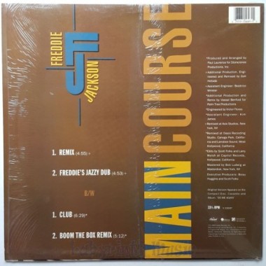 Freddie Jackson - Main Course • 12" Vinyl Maxi • MINT - Labyrinth Music