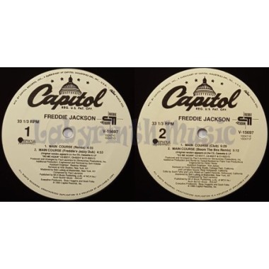 Freddie Jackson - Main Course • 12" Vinyl Maxi • MINT - Labyrinth Music