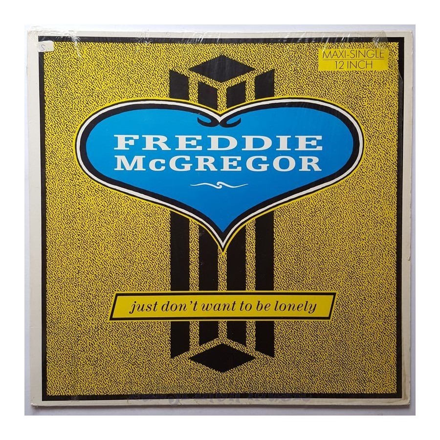 Freddie McGregor - Just Don't Want To Be Lonely • 12" Vinyl Maxi • EX - Labyrinth Music