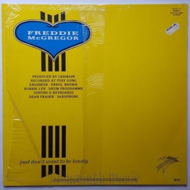 Freddie McGregor - Just Don't Want To Be Lonely • 12" Vinyl Maxi • EX - Labyrinth Music