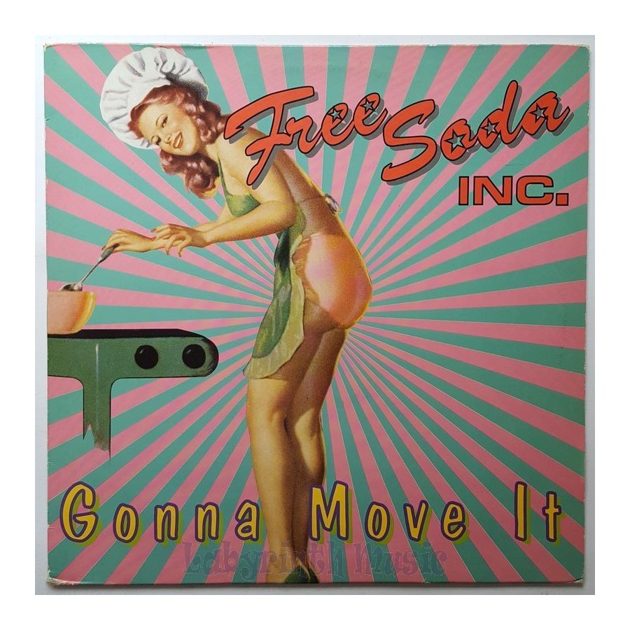 Free Soda Inc. - Gonna Move It • 12" Vinyl Maxi • EX - Labyrinth Music