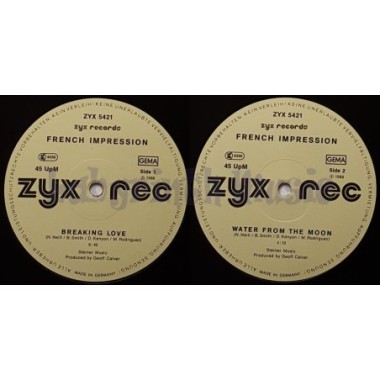 French Impression - Breaking Love • 12" Vinyl Maxi - Labyrinth Music