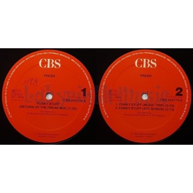 Fresh - Funky Stuff • 12" Vinyl Maxi • EX - Labyrinth Music
