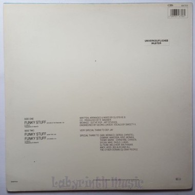 Fresh - Funky Stuff • 12" Vinyl Maxi • MINT - Labyrinth Music