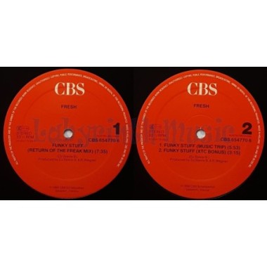 Fresh - Funky Stuff • 12" Vinyl Maxi • MINT - Labyrinth Music