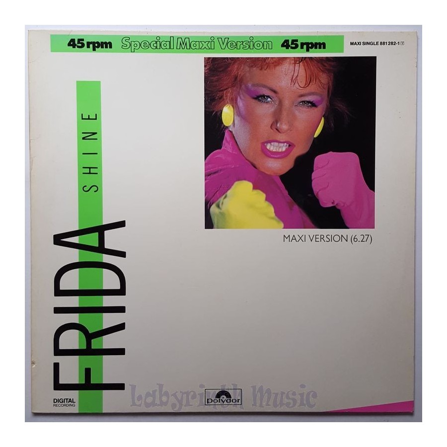 Frida - Shine • 12" Vinyl Maxi • EX - Labyrinth Music