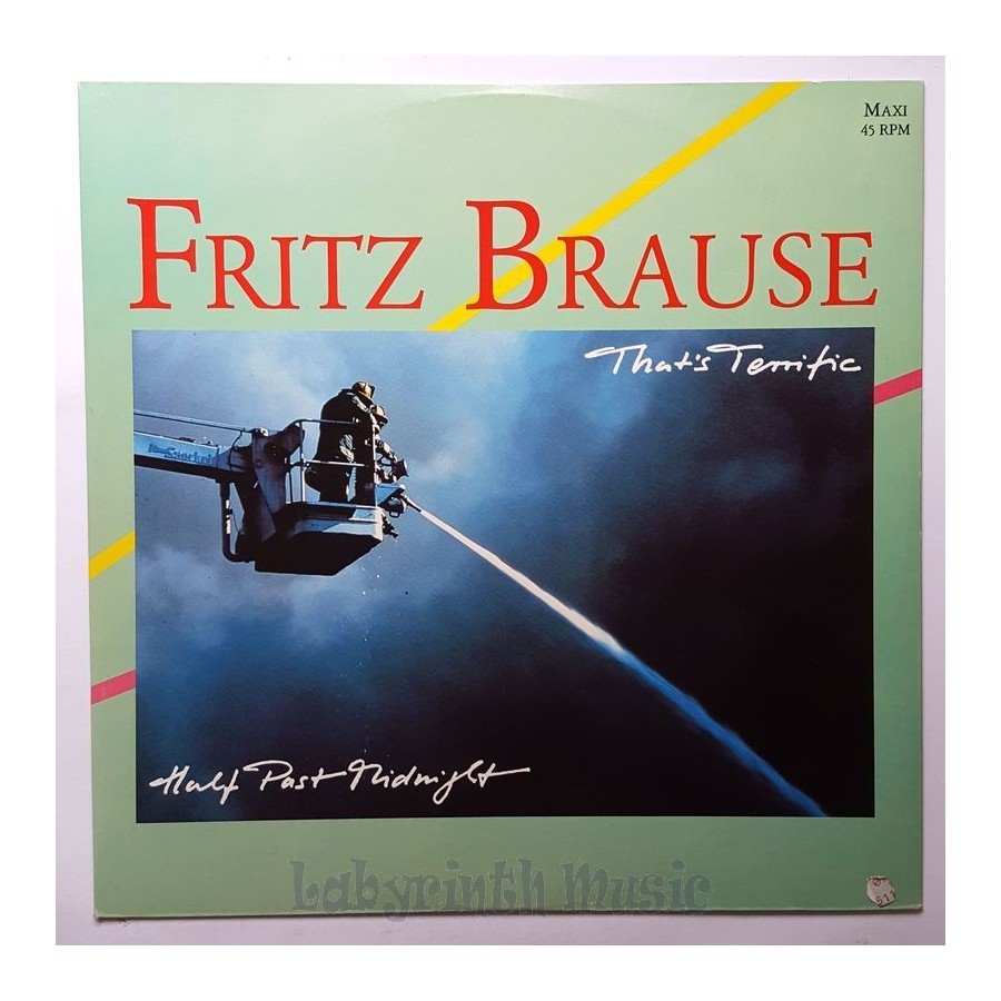 Fritz Brause - That's Terrific • 12" Vinyl Maxi • NM - Labyrinth Music