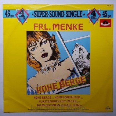Frl. Menke - Hohe Berge • 12" Vinyl Maxi • NM - Labyrinth Music