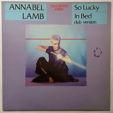 Annabel Lamb - So Lucky In Bed • 12" Vinyl Maxi • MINT - Labyrinth Music