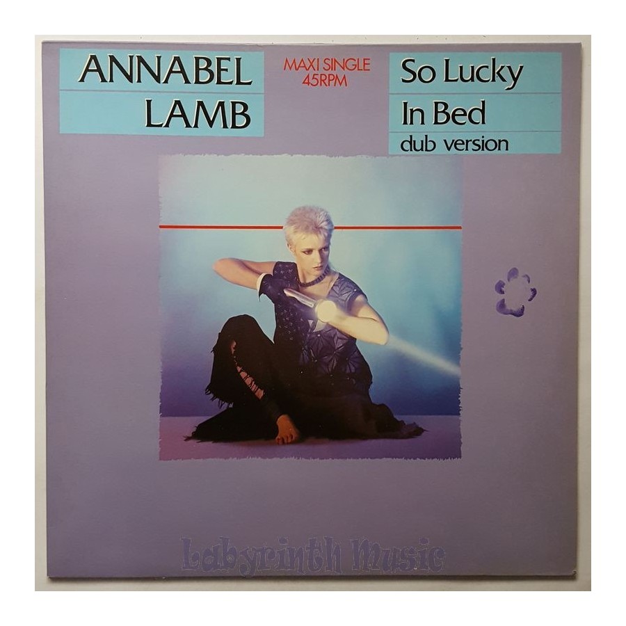 Annabel Lamb - So Lucky In Bed • 12" Vinyl Maxi • MINT - Labyrinth Music