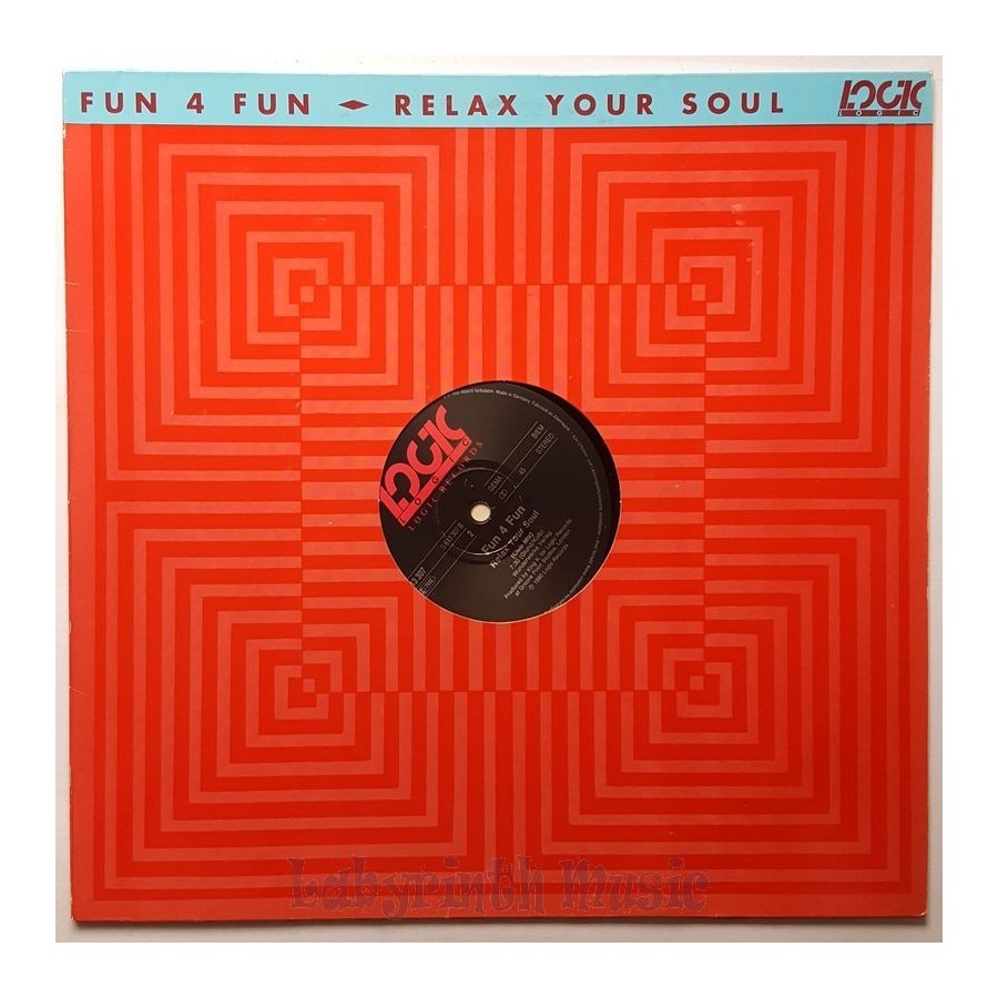 Fun 4 Fun - Relax Your Soul • 12" Vinyl Maxi - Labyrinth Music