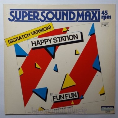 Fun Fun - Happy Station • Scratch Version • 12" Vinyl Maxi • EX - Labyrinth Music