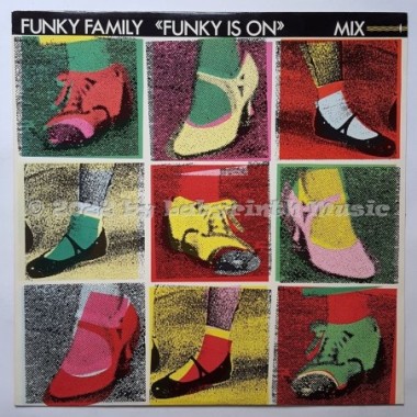 Funky Family - Funky Is On • 12" Vinyl Maxi - Labyrinth Music