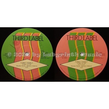 Funky Family - Funky Is On • 12" Vinyl Maxi - Labyrinth Music