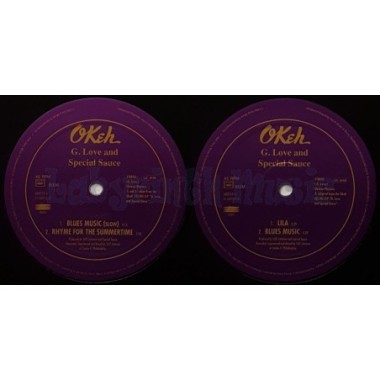G. Love & Special Sauce - Blues Music • 12" Vinyl Maxi • EX - Labyrinth Music