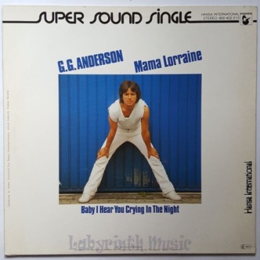 G.G. Anderson - Mama Lorraine • 12" Vinyl Maxi • EX - Labyrinth Music