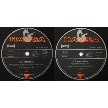 G.G. Anderson - Mama Lorraine • 12" Vinyl Maxi • EX - Labyrinth Music