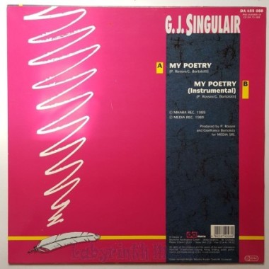 G.J. Singulair - My Poetry • 12" Vinyl Maxi • MINT - Labyrinth Music