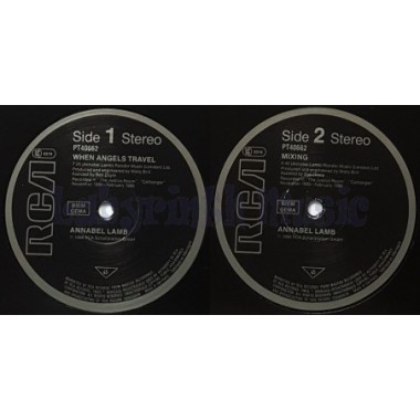 Annabel Lamb - When Angels Travel • 12" Vinyl Maxi • EX - Labyrinth Music