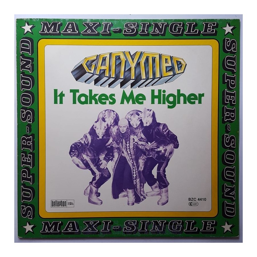 Ganymed - It Takes Me Higher • 12" Vinyl Maxi • EX - Labyrinth Music
