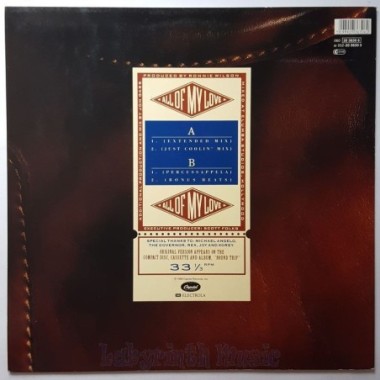 The Gap Band - All Of My Love • 12" Vinyl Maxi • EX - Labyrinth Music