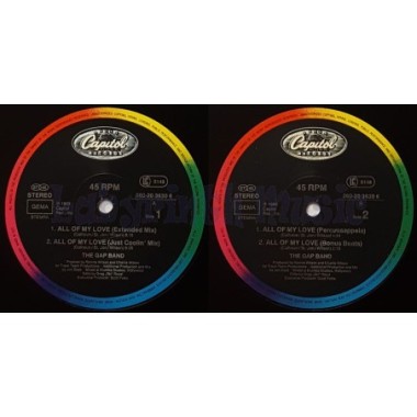 The Gap Band - All Of My Love • 12" Vinyl Maxi • EX - Labyrinth Music