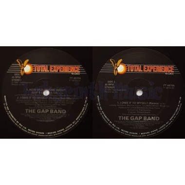 The Gap Band - How Music Came About • 12" Vinyl Maxi - Labyrinth Music