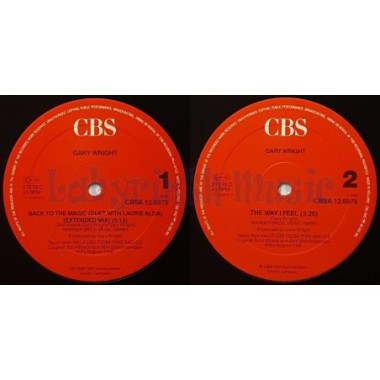 Gary Wright - Back To The Magic • 12" Vinyl Maxi • EX - Labyrinth Music