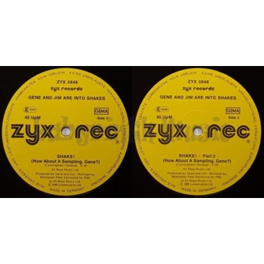 Gene And Jim Are Into Shakes - Shake • 12" Vinyl Maxi - Labyrinth Music