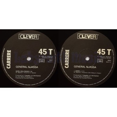 General Njassa - Hotel Hollywood • 12" Vinyl Maxi - Labyrinth Music