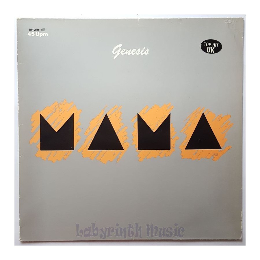 Genesis - Mama • 12" Vinyl Maxi • EX - Labyrinth Music